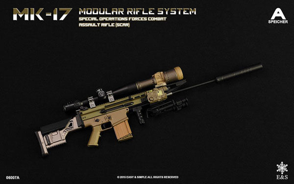 1/6 MK17 Module Rifle Set A (SCAR)-Speicher (ES-06007A)