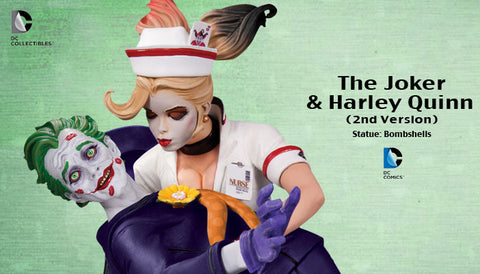 "DC Comics" [Bombshells] Joker & Harley Quinn (Version 2)