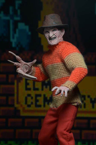 Nightmare on Elm Street 1989 Video Game Appearance - US Toys "R" Us Limited Freddy Krueger 8 Inch Action Doll