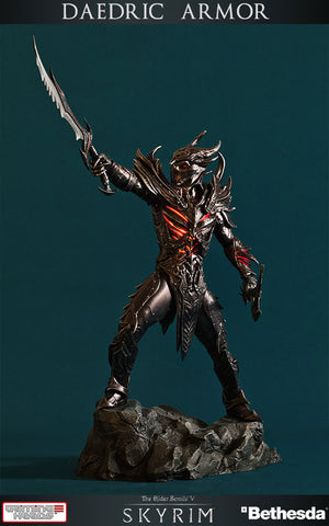 The Elder Scrolls V: Skyrim - Dark Elf Daedra Armor 1/6 Statue　