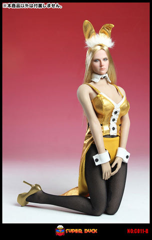 1/6 Scale Outfit Set Bunny Girl Gold (C011-B) (DOLL ACCESSORY)　
