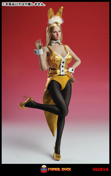 1/6 Scale Outfit Set Bunny Girl Gold (C011-B) (DOLL ACCESSORY)　