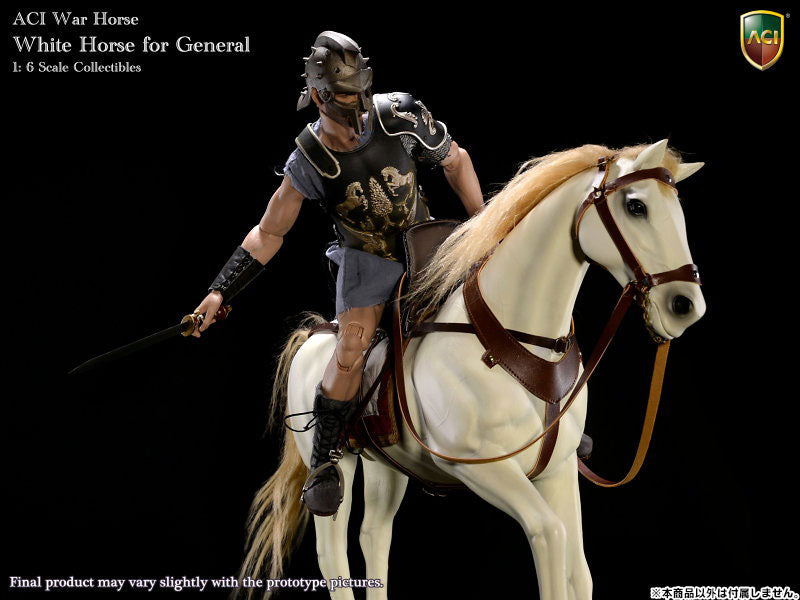 1/6 War Horse White Horse for General　