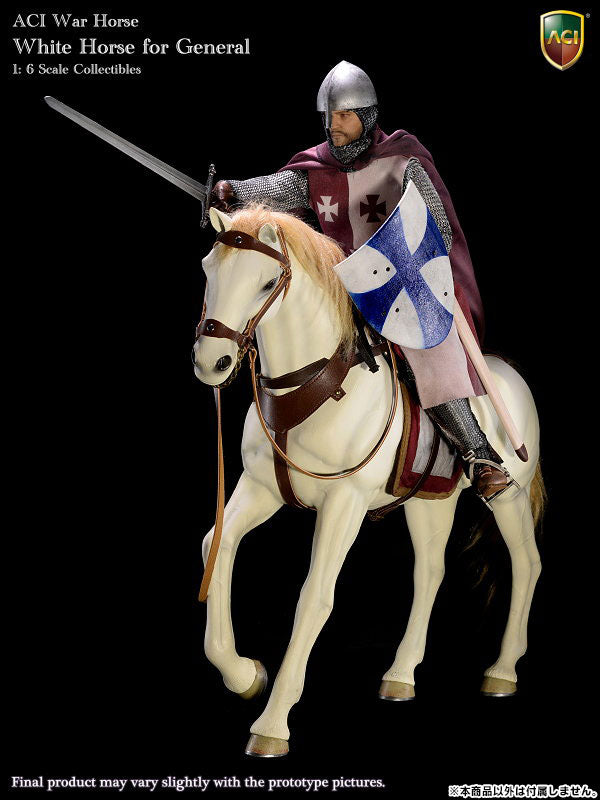 1/6 War Horse White Horse for General　