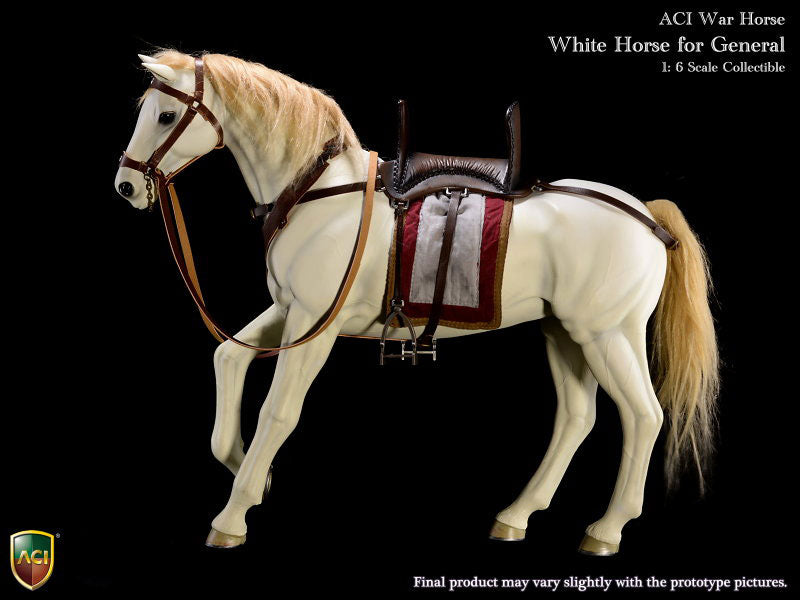 1/6 War Horse White Horse for General　