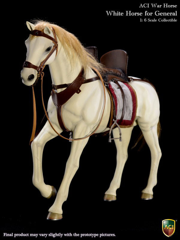 1/6 War Horse White Horse for General ACIH04 ACI Toys