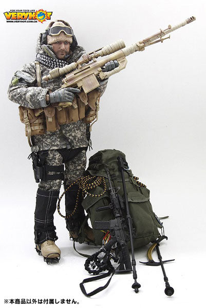 1/6 Figure Outfit Set US Special Forces Mountain OPS Sniper ACU Ver. (1046-A) (DOLL ACCESSORY)　