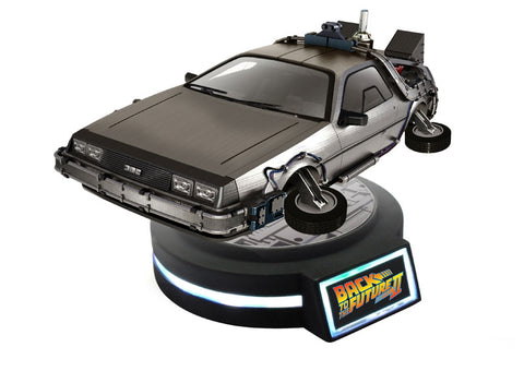 Back To The Future Part II 1/20 Magnetic Floating DeLorean Time Machine