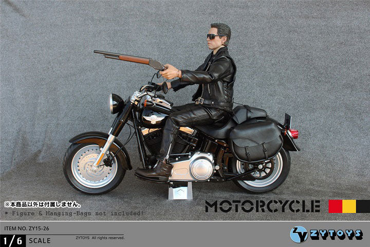 1/6 American Motorcycle (Black) (ZY15-26A)