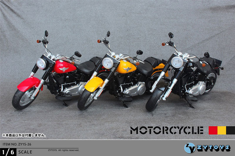 1/6 American Motorcycle (Black) (ZY15-26A)