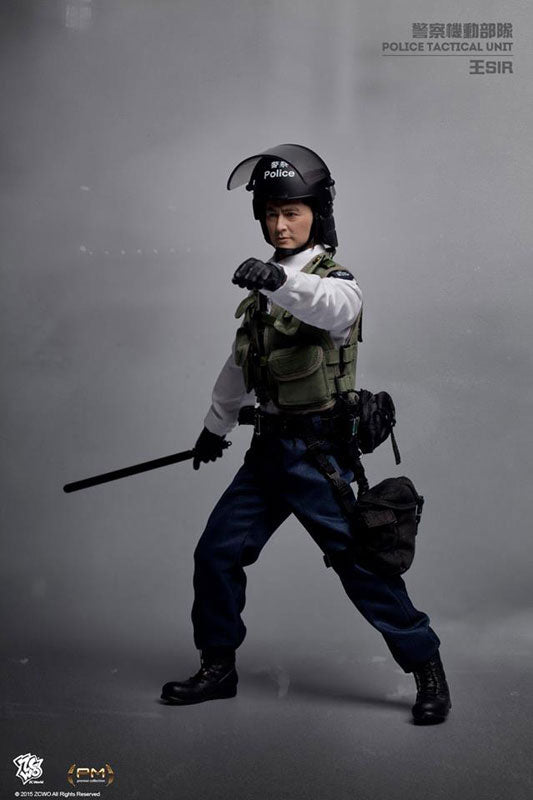 12 Inch (1/6) Size Full Posable Action Figure HK Police Tactical Unit Sir　