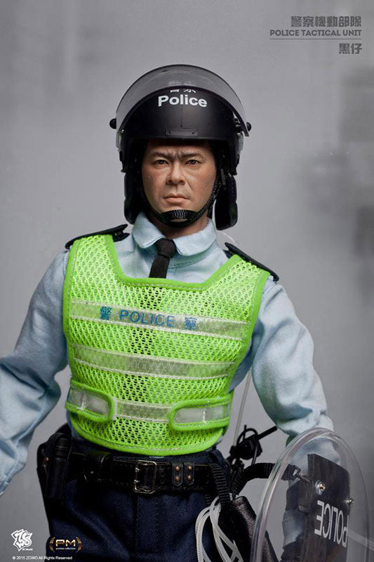 12 Inch (1/6) Size Full Posable Action Figure HK Police Tactical Unit Kuroko　