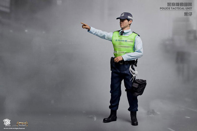 12 Inch (1/6) Size Full Posable Action Figure HK Police Tactical Unit Kuroko　