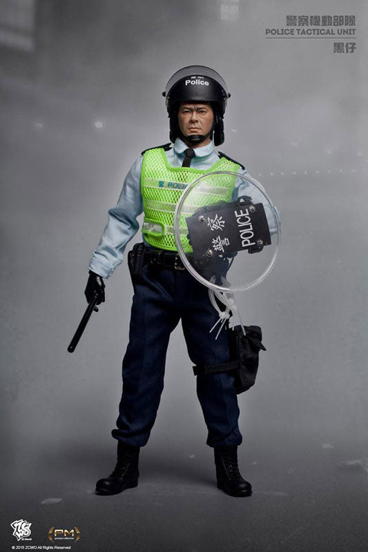 12 Inch (1/6) Size Full Posable Action Figure HK Police Tactical Unit Kuroko　