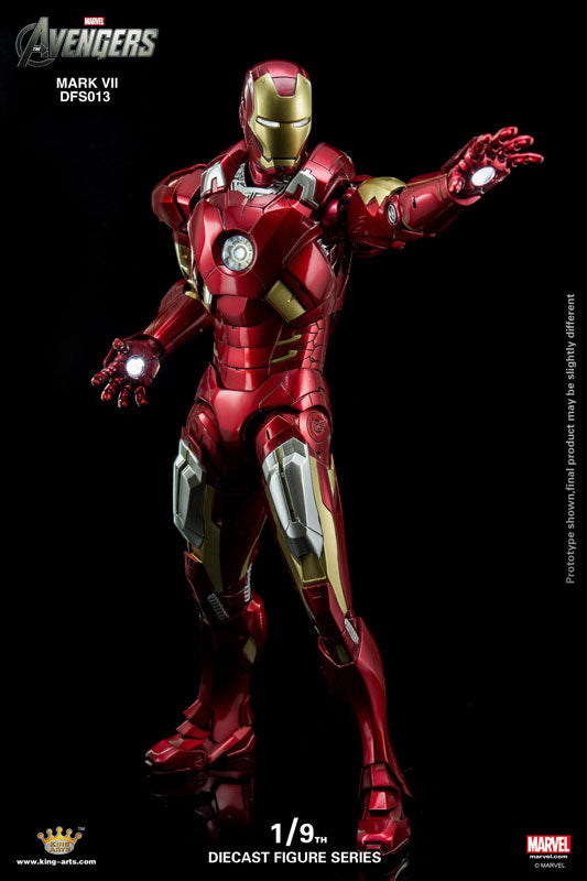 1/9 Diecast Figure Series - The Avengers Iron Man Mark7