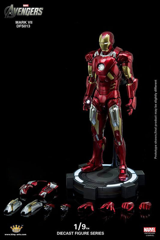 1/9 Diecast Figure Series - The Avengers Iron Man Mark7