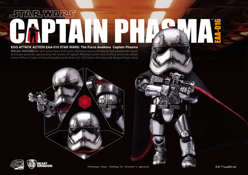 Egg Attack Action #005 "Star Wars: The Force Awakens" Captain Phasma