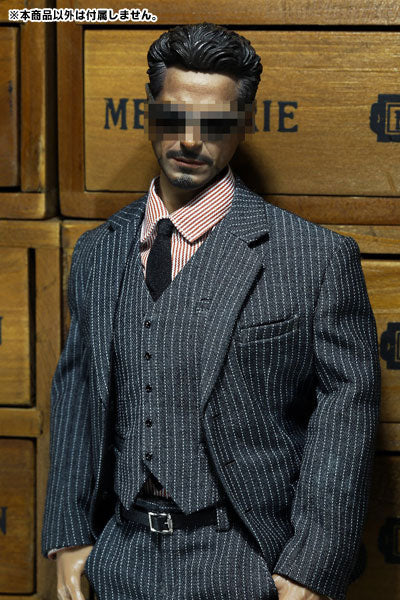 1/6 Men's Stripe Suit C (DOLL ACCESSORY)　