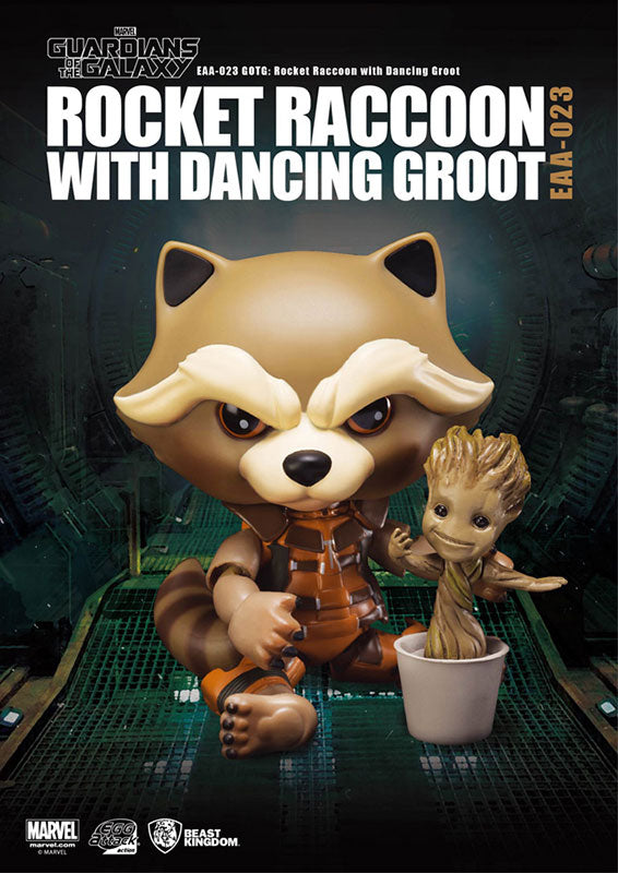 Egg Attack Action #008 "Guardians of the Galaxy" Rocket & Groot