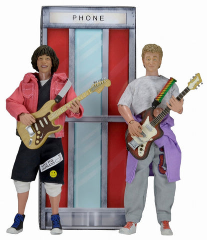 Bill & Ted's Excellent Adventure - Bill Preston & Theodore Logan 8 Inch Action Doll