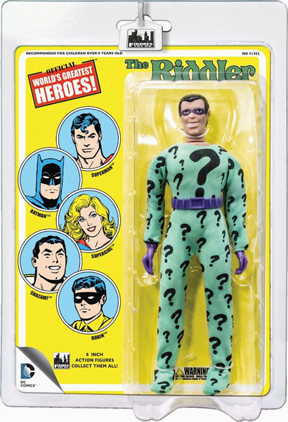 World Greatest Heroes - DC Super Friends Retro 8 Inch Action Figure Limited: 12Type Set