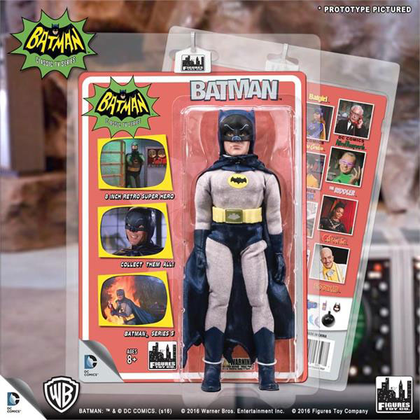 Batman 1966 TV Series - Retro 8 Inch Action Figure Series 5: 4Type Set