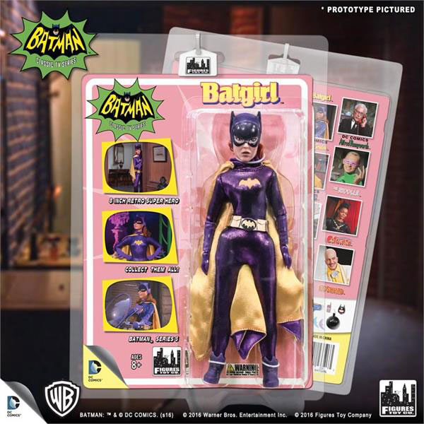 Batman 1966 TV Series - Retro 8 Inch Action Figure Series 5: 4Type Set