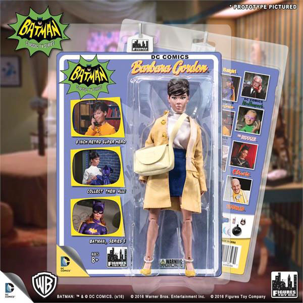 Batman 1966 TV Series - Retro 8 Inch Action Figure Series 5: 4Type Set