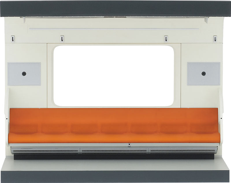 Buhinmokei Series - Parts Models Series 1/12 Interior Model Commuting Train - Orange Color Seats (Tomytec)