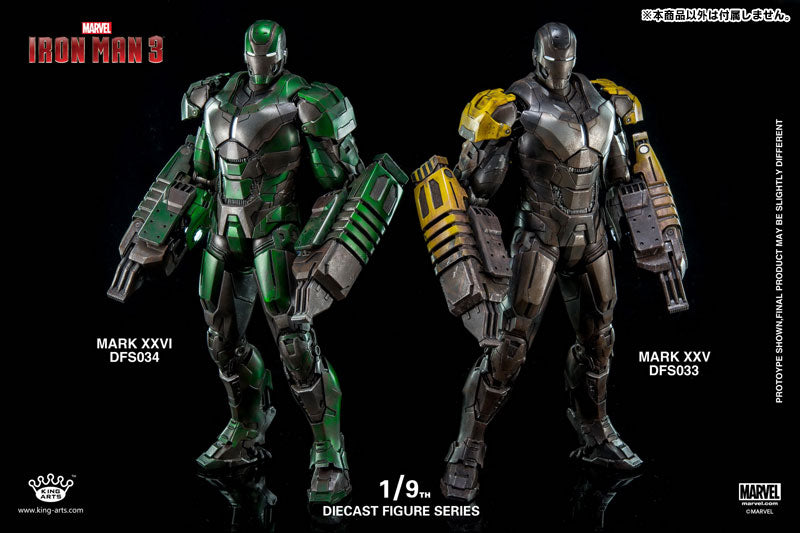 1/9 Diecast Figure Series Iron Man 3 Iron Man Mark26