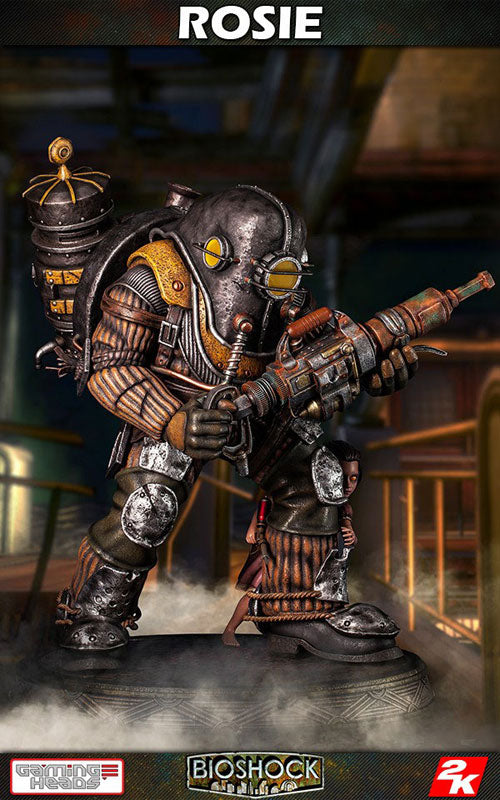 BioShock - Big Daddy Rosie with Little Sister 1/4 Statue　