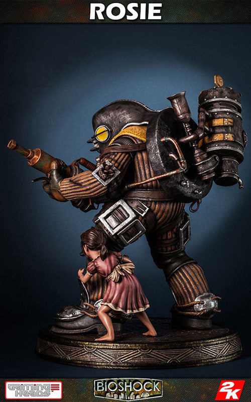 BioShock - Big Daddy Rosie with Little Sister 1/4 Statue　