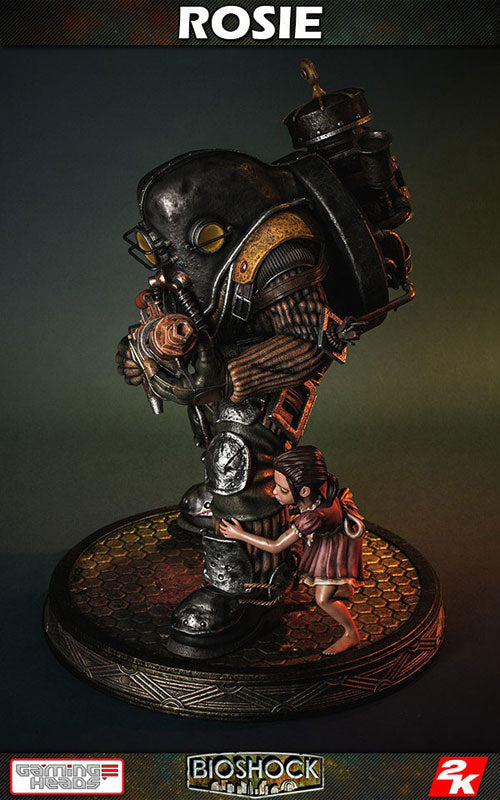 BioShock - Big Daddy Rosie with Little Sister 1/4 Statue　