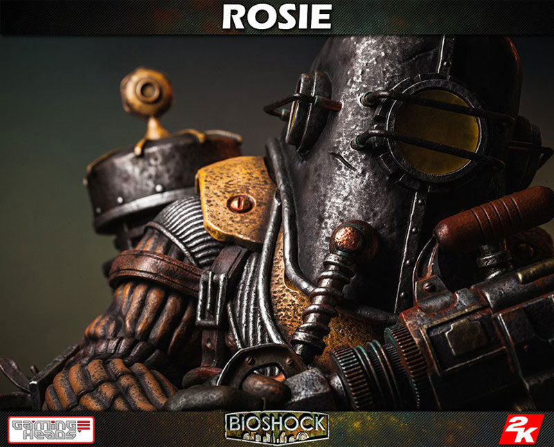 BioShock - Big Daddy Rosie with Little Sister 1/4 Statue　