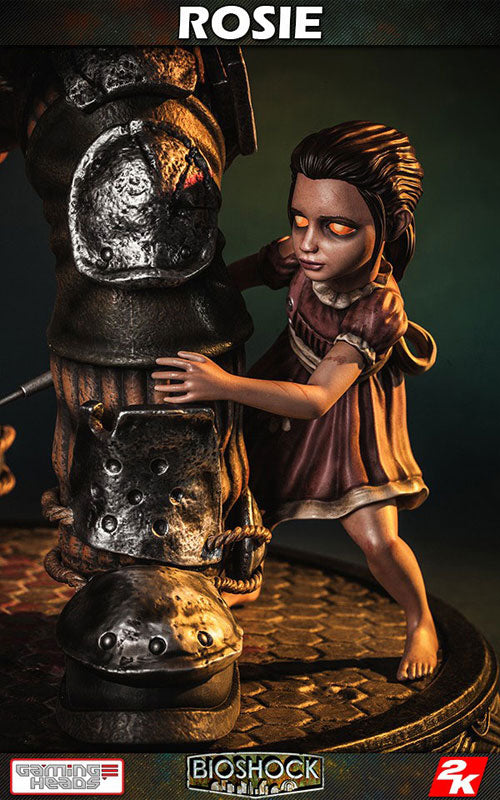 BioShock - Big Daddy Rosie with Little Sister 1/4 Statue　