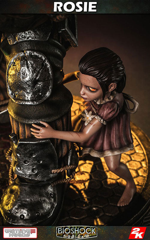 BioShock - Big Daddy Rosie with Little Sister 1/4 Statue　