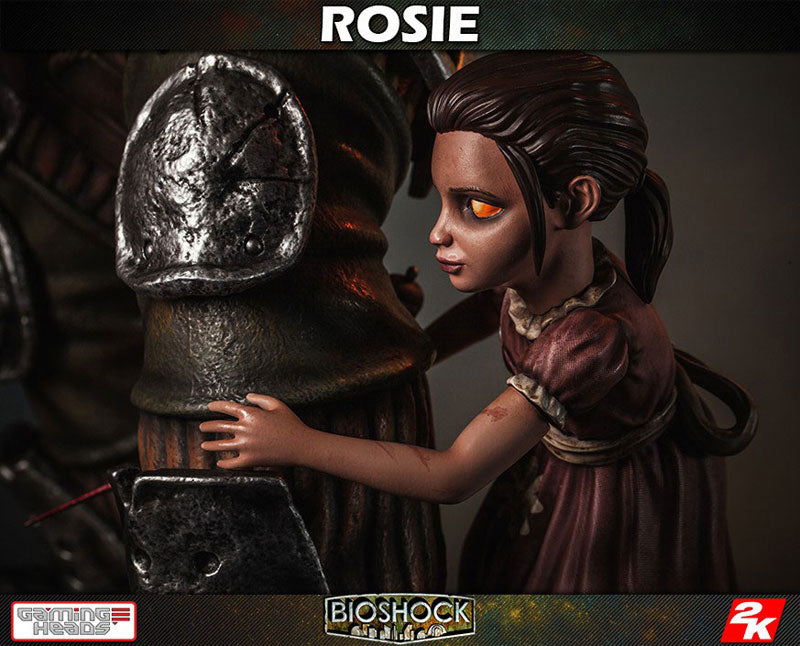 BioShock - Big Daddy Rosie with Little Sister 1/4 Statue　