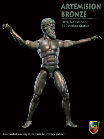 1/6 Action Statue Zeus Bronze Color　