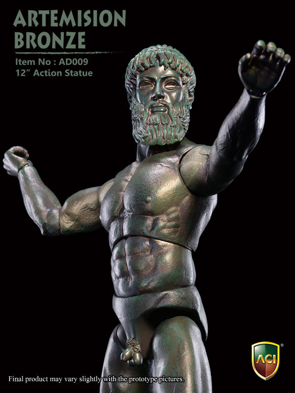 1/6 Action Statue Zeus Bronze Color　