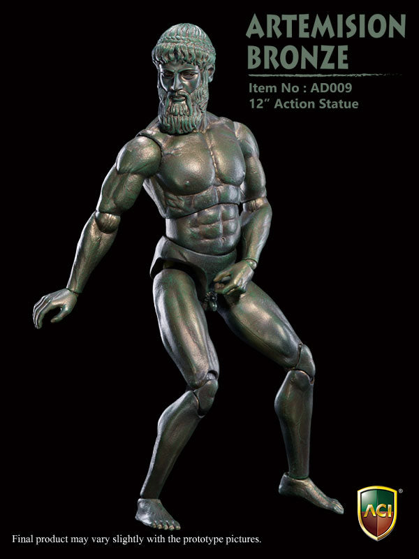 1/6 Action Statue Zeus Bronze Color　