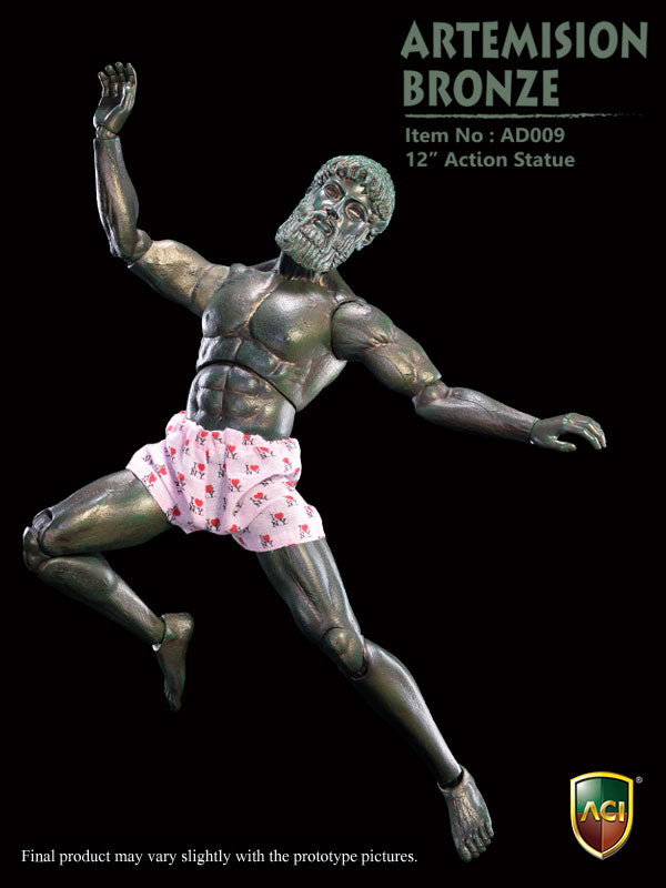 1/6 Action Statue Zeus Bronze Color　