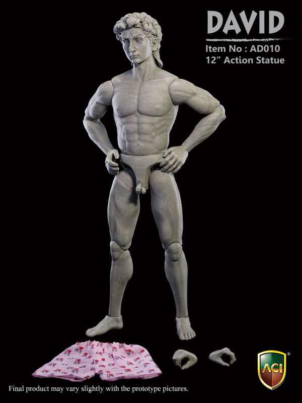 1/6 Action Statue David Marble-look　