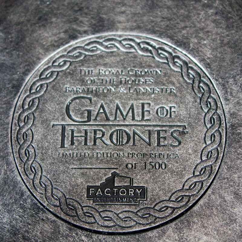 Game of Thrones - Royal Crown Baratheon & Lannister Sculpture