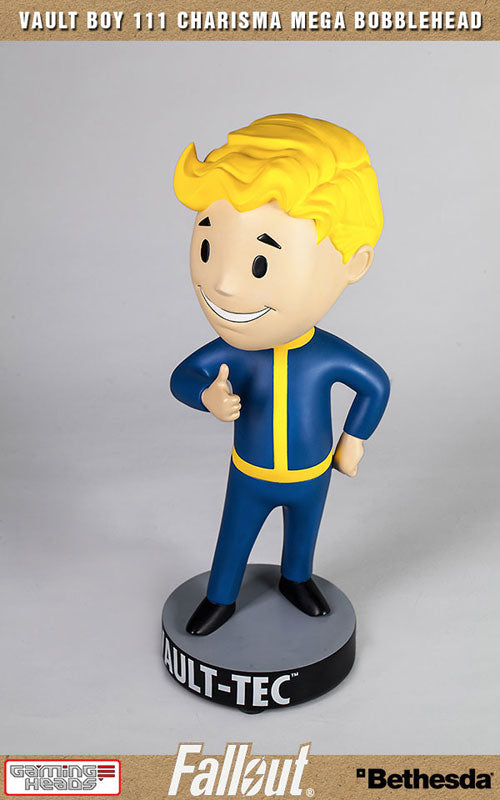 Fallout 4 - Vault-boy 111 Charisma Mega Bobble Head