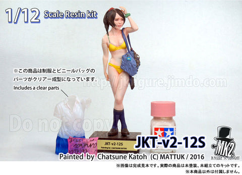 JK FIGURE Series 004 JKT-v2-12S 1/12 Resin Kit
