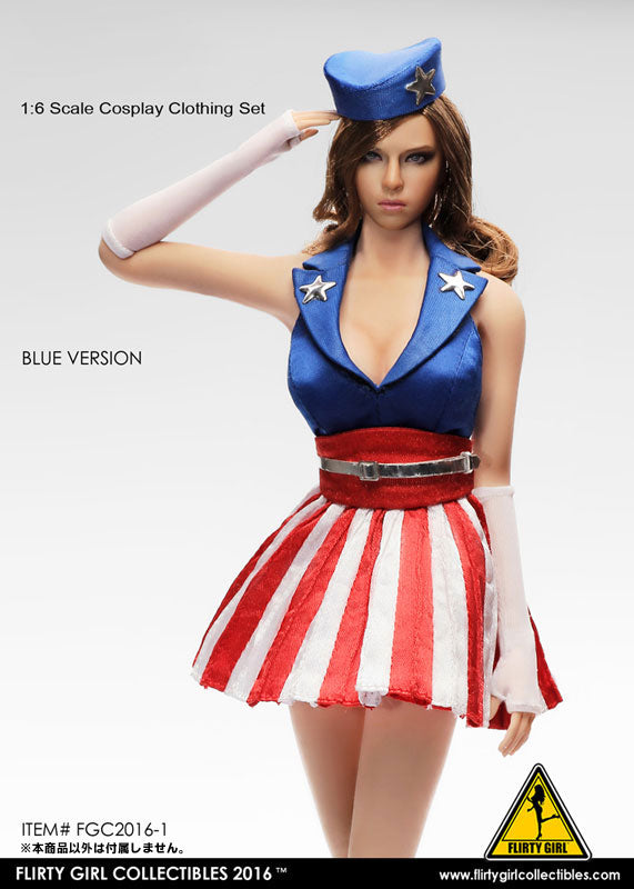 1/6 American Girls Clothing Set Blue (DOLL ACCESSORY)　