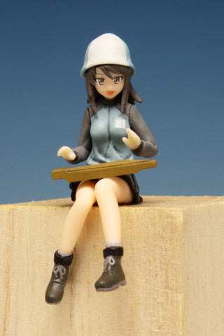1/35 Girls und Panzer the Movie - Keizoku High School Figure Set Unpainted Kit