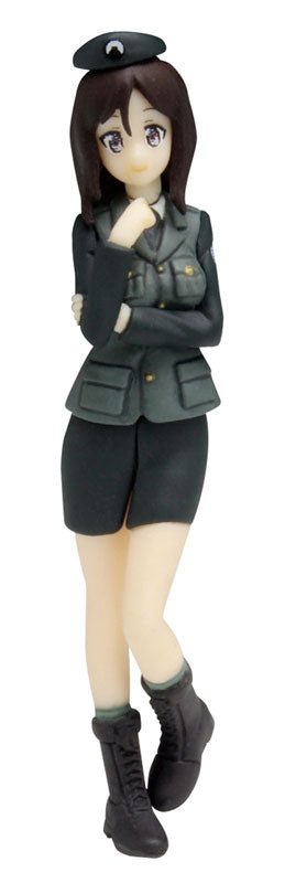 1/35 Girls und Panzer the Movie - Daigaku Senbatsu Team Figure Set Unpainted Kit