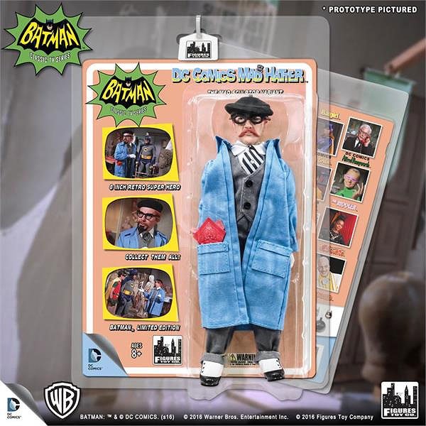 Batman 1966 TV Series - Retro 8 Inch Action Figure Villain Series: 4Type Set