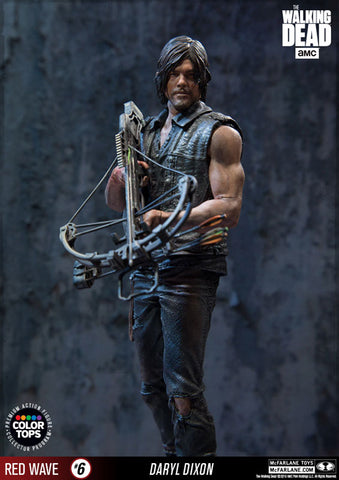 Color Tops Red Wave - The Walking Dead: Daryl Dixon 8 Inch Action Figure